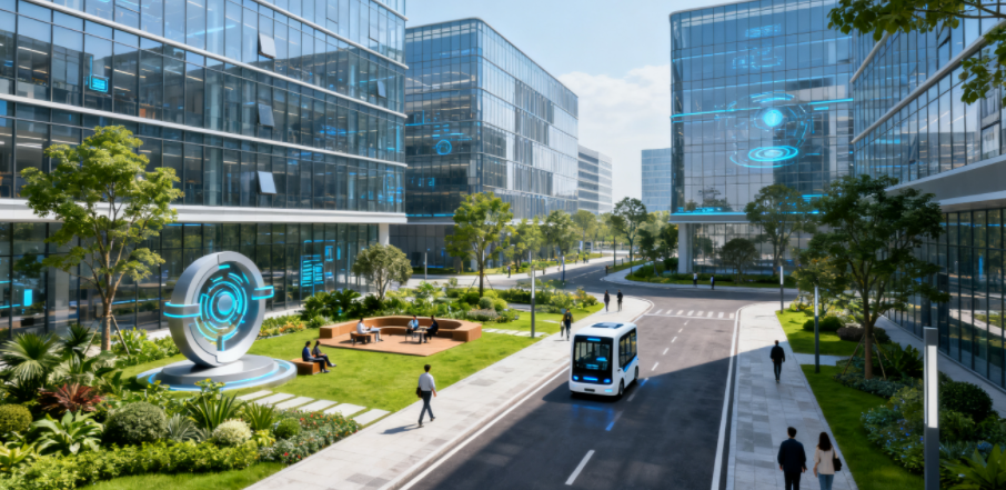 建設零碳園區可遵循“三一”原則：1/3生態、1/3生產、1/3生活-地大熱能